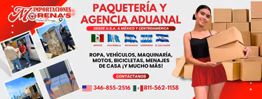 Paquetería y agencia aduanal desde Estados Unidos a México y Centroamérica